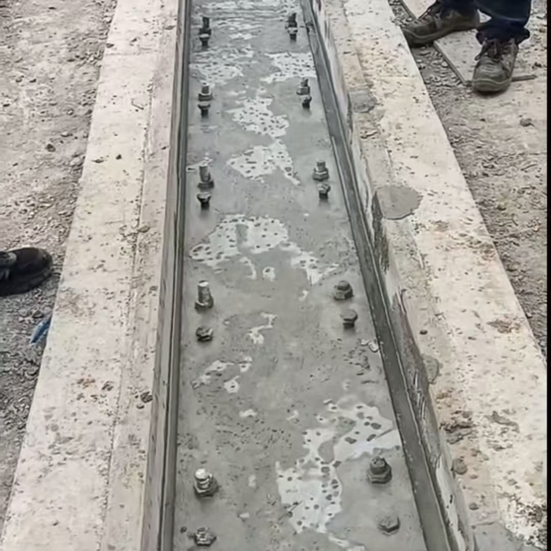 偃师港口码头起重机龙门吊重型机械设备稳固用早强快凝轨道胶泥